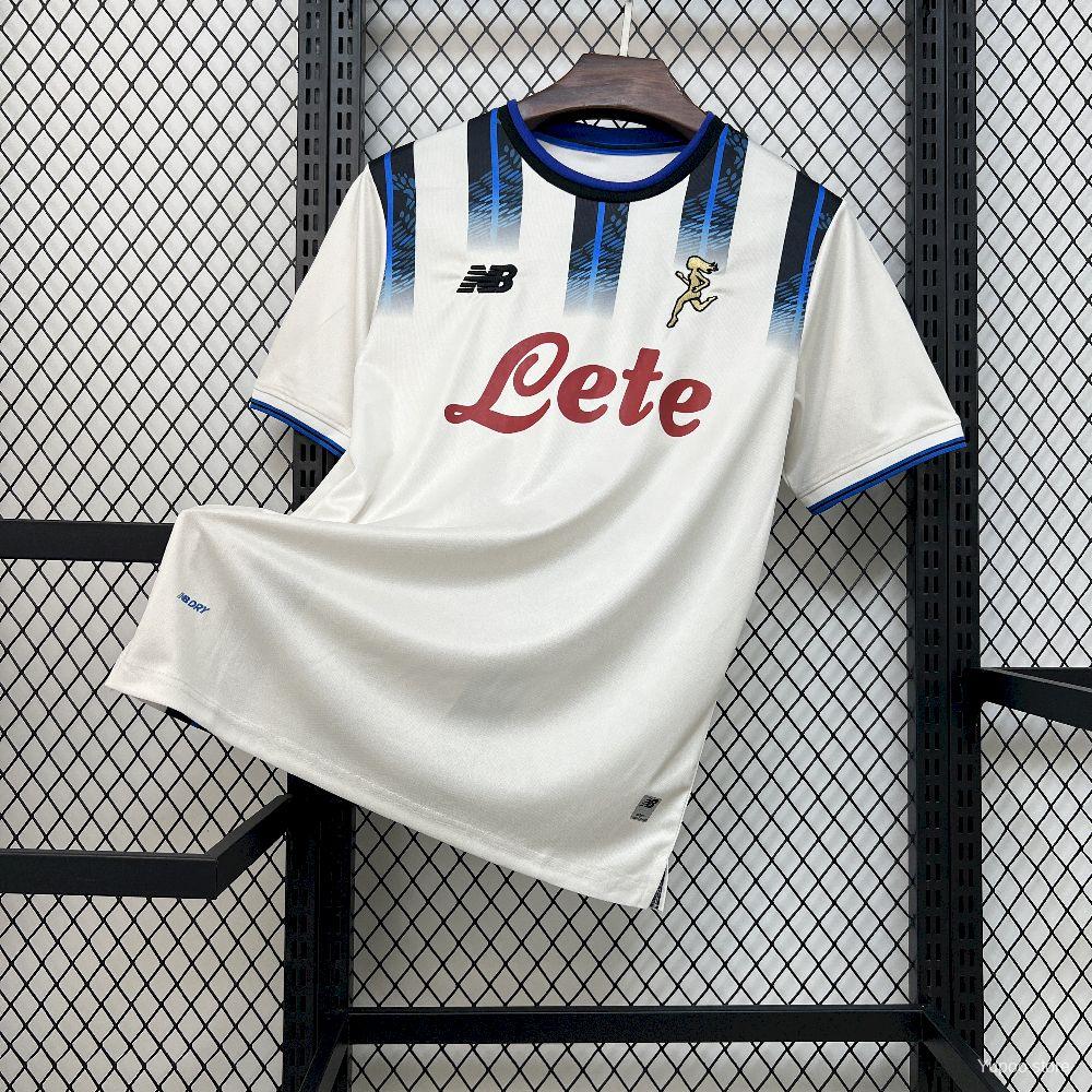 Camiseta de fútbol Atalanta 2025/26 VISITANTE MANGA CORTA VERSION FAN